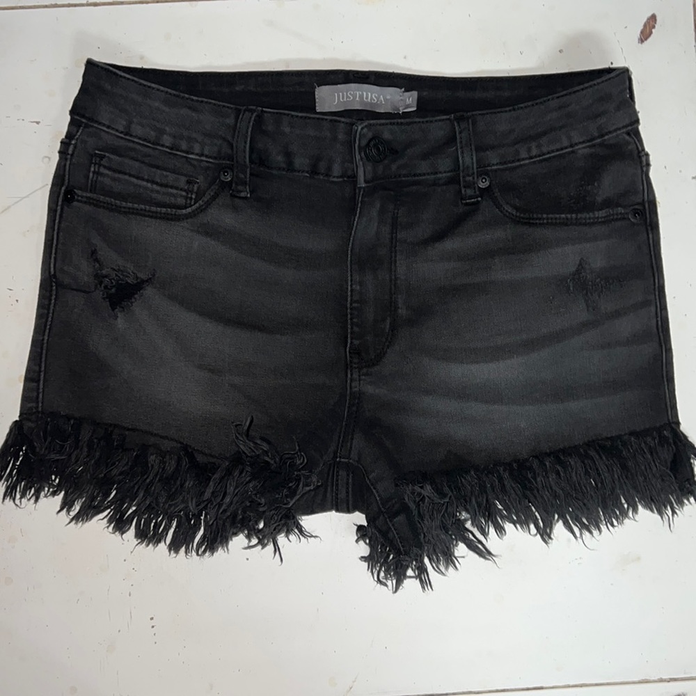 Black shorts
